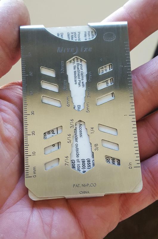 Note the cut off corners at the bottom of the photo to help get cards out