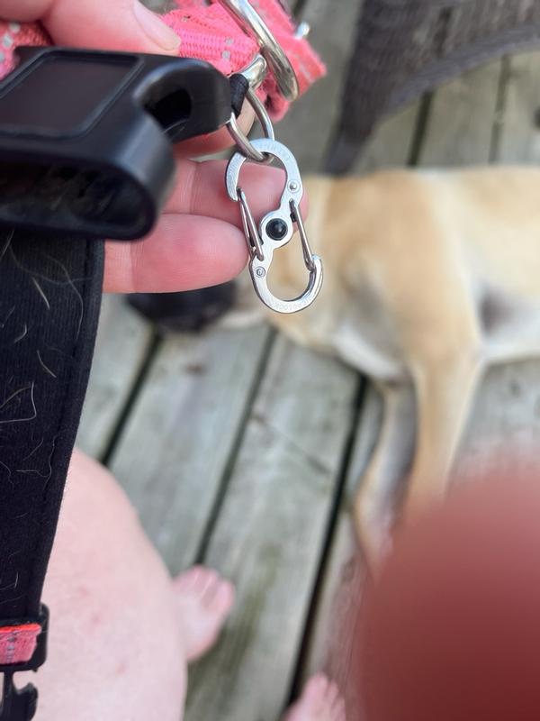 S-Biner TagLock – Sicherer Verschluss Für Hunde-ID-Marken, Verhindert Verlust