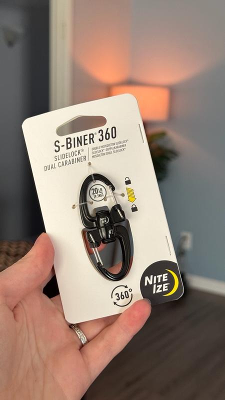 S-Biner® 360 SlideLock® Dual Carabiner