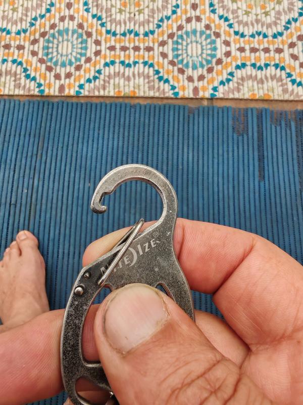 Spring clip gave up.😭