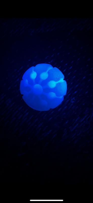 0Miaxudh Jouet LED Ball de Montage, Balle de Danse avec lumière