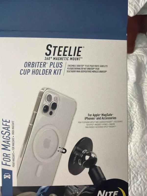 Nite Ize Steelie Orbiter Plus Cup Holder Kit STOMSCK-01-R8 - The