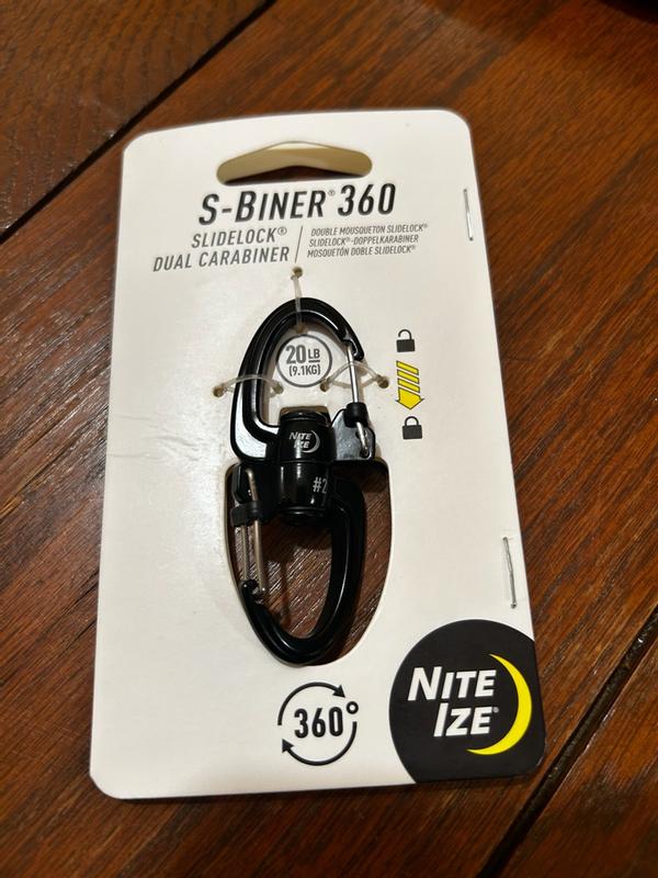 S-Biner® 360 SlideLock® Dual Carabiner
