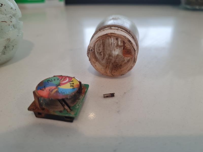 Photo submitted with review of product