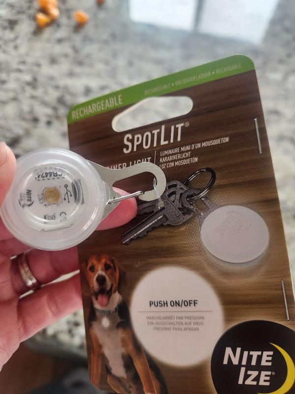 SpotLit® Rechargeable Carabiner Light