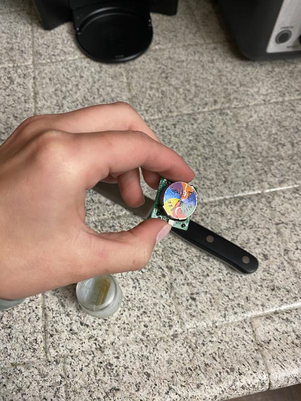 Photo submitted with review of product