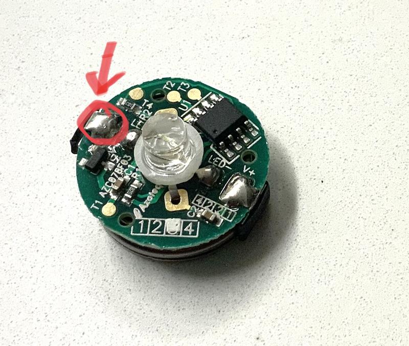 Photo submitted with review of product