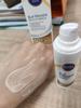 Die Textur der Sonnencreme