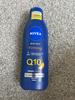 Bottle of Nivea Q10 Firming Body Lotion