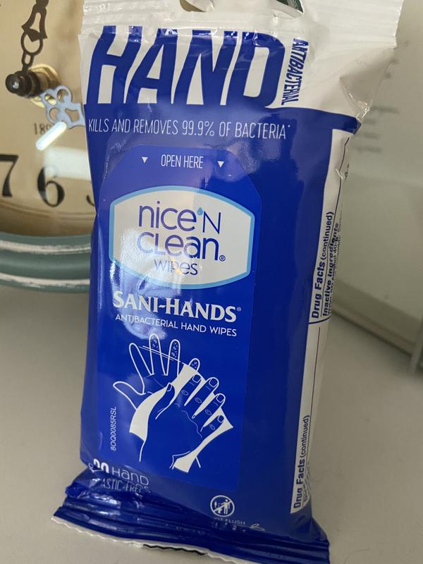 Nice 'N Clean Antibacterial Hand Wipes