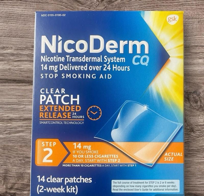 14 mg patch is how many cigarettes Step 2 Nicotine Patches, 14mg (14 Ct)