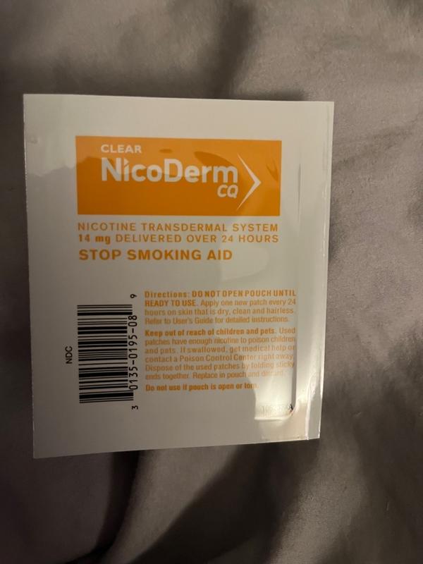 NicoDerm CQ Patch Step 2