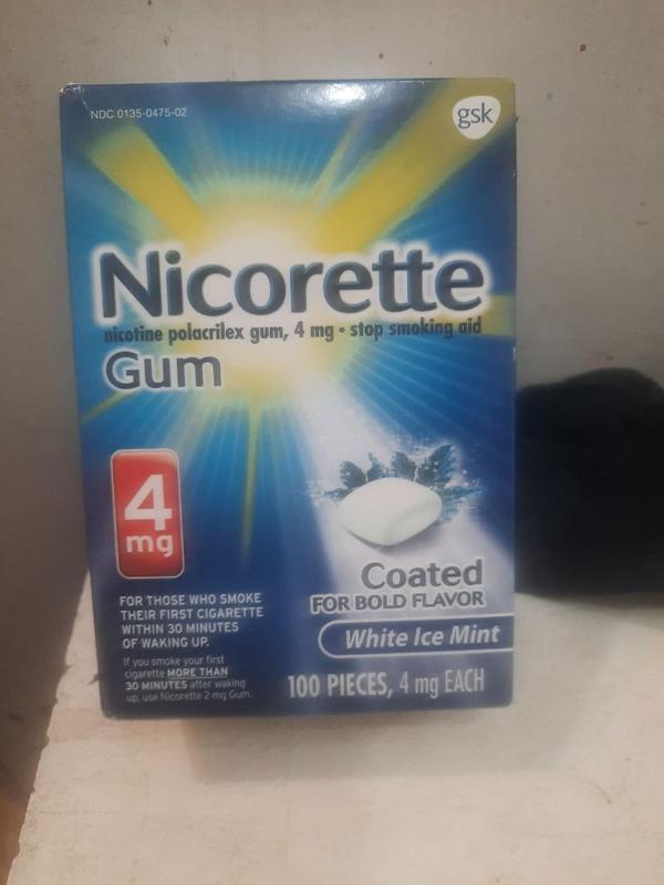 Nicorette Ice Mint 4mg 30 chicles de nicotina