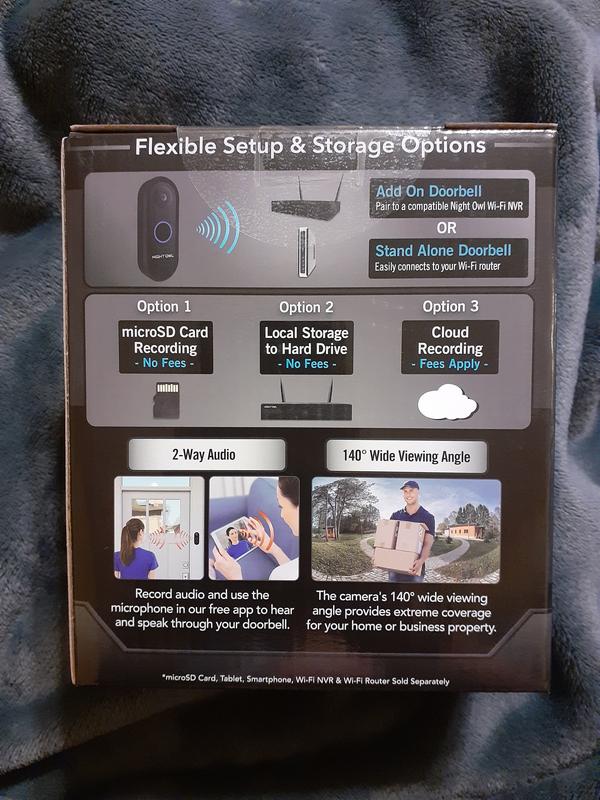 Night owl best sale doorbell review