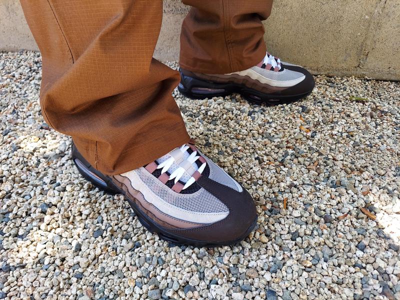 Nike Air Max 95 women's ベルベットブラウン Nike Women's Air Max 95 Velvet Brown / Light British Tan