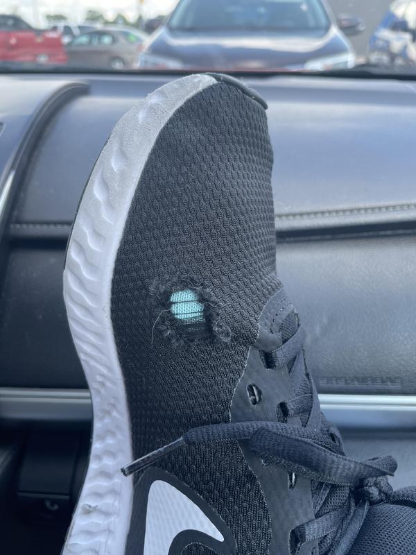 Hole in my shoe :(