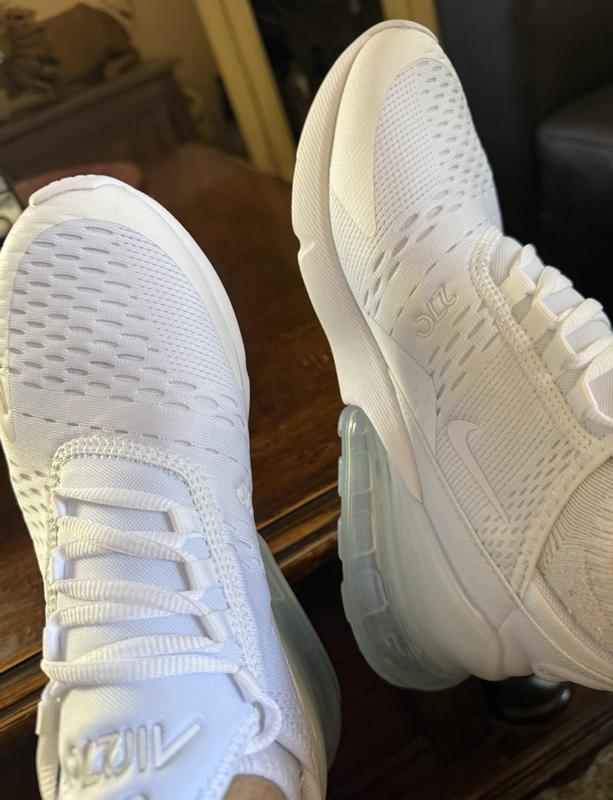 These are white with tiny grey/blue 
Matches anything