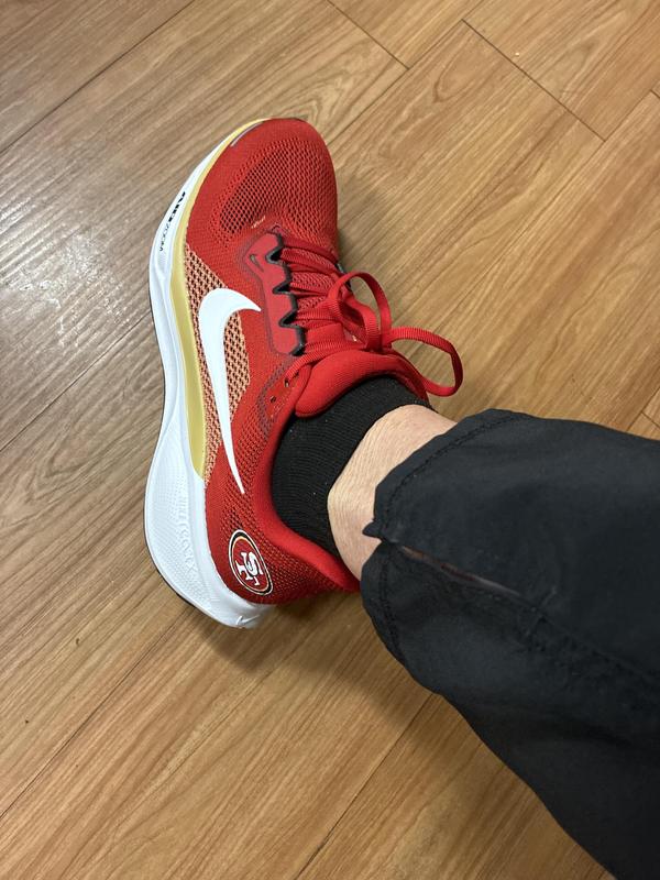 Nike Pegasus 41 49ers Running Shoes | Dick's Sporting Goods