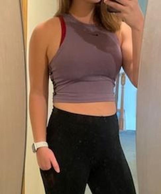 Pro Dri Fit Women's Cropped Graphic Tank