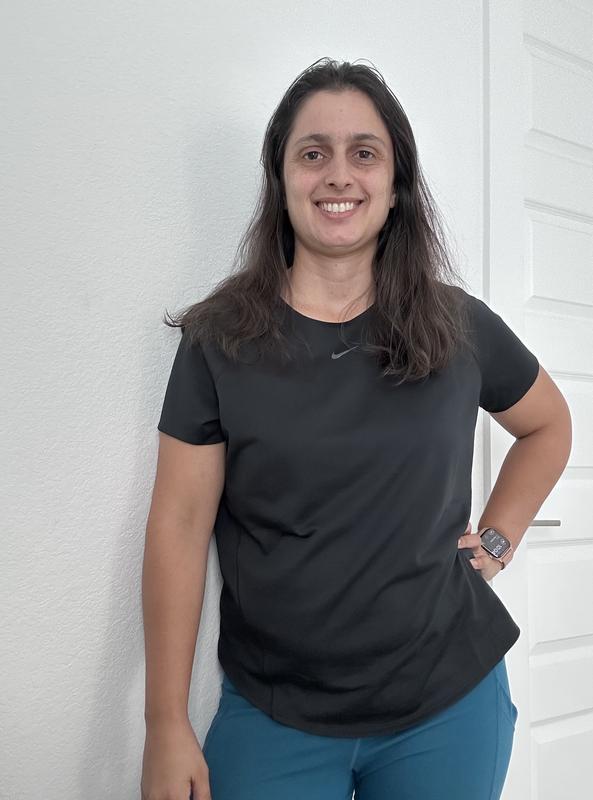 Customer photo for "Comfortable, dry when active"