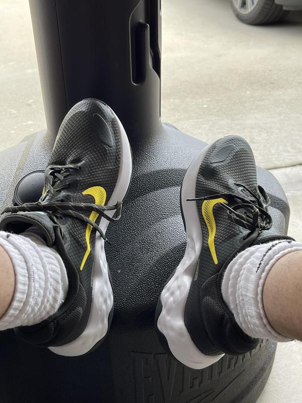 One of my first runs with the shoe