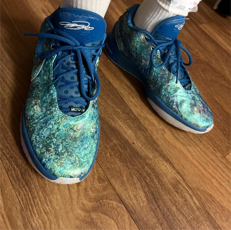 シューズ(男性用) NIKE LEBRON XXI EP US10.5 Queen Conch Nike Coral Queen Conch Lebron XXI Basketball Shoe