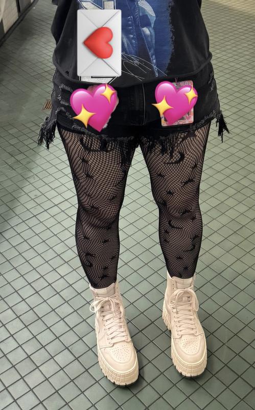 Customer photo for "Comfy and cute but wear high socks"