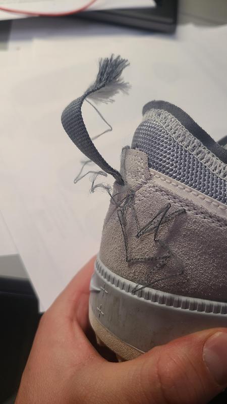 Two weeks, only wearing in office.