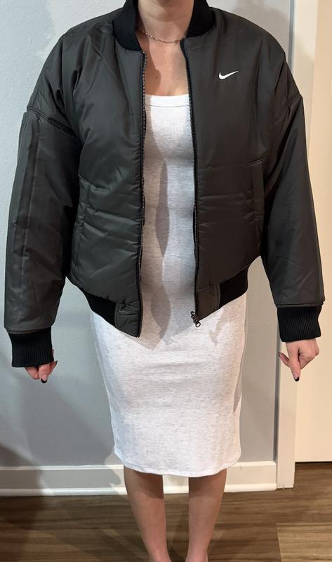 Nike Women's Therma-FIT Reversible Bomber Jacket - Macy's