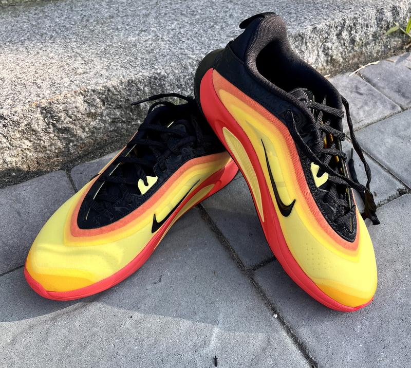 Nike Kids' Grade School A'One 'Warning Label' Basketball Shoes