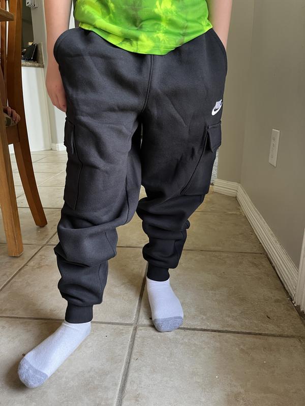 Black and grey popular boys XL nike cargo sweatshorts