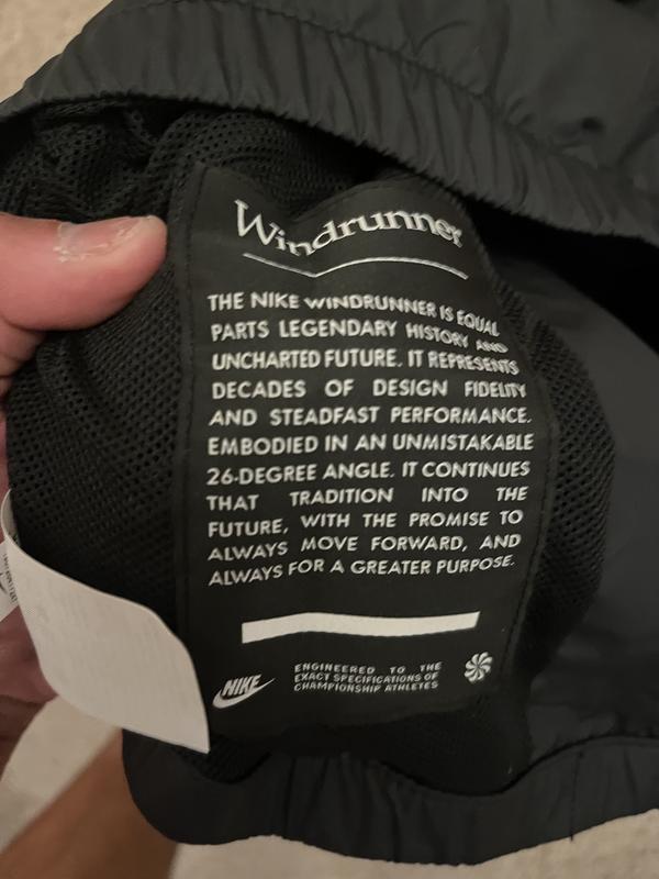 Customer photo for "Windrunner jacket"