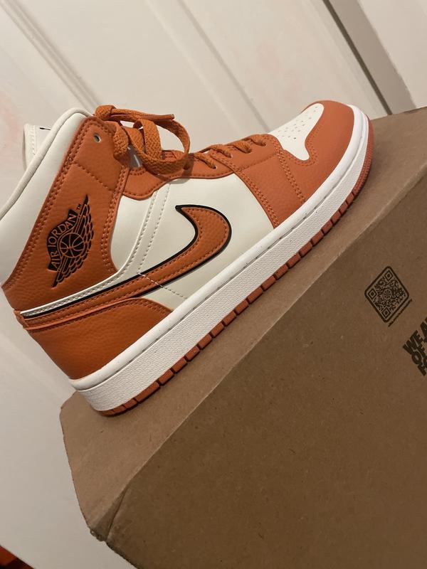 Nike Airjordan  1 Mid Coconut Milk Sport Spice Blk Air Jordan 1 Low SE Sport Spice/Black-Coconut Milk DV1299  main image 2