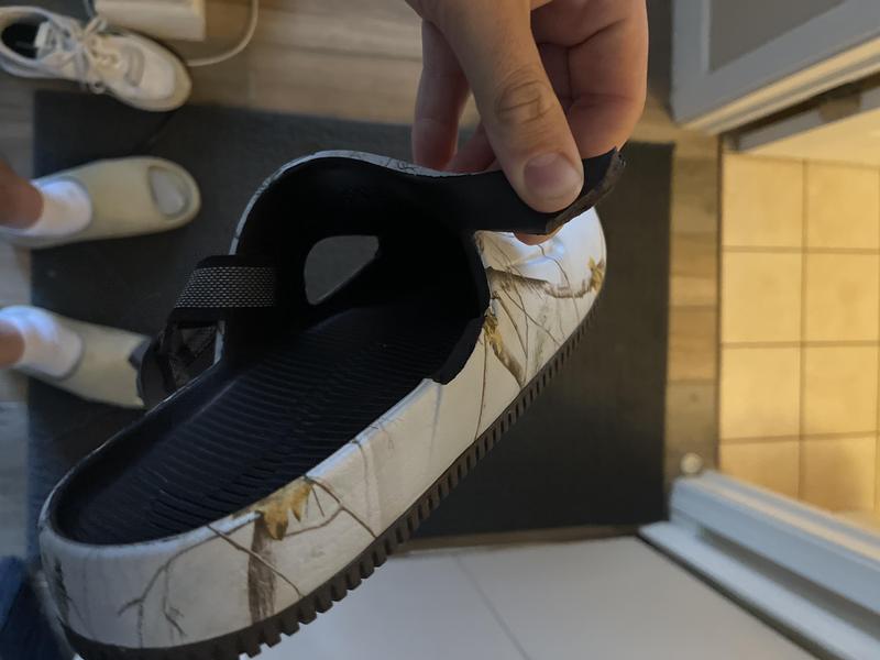 Customer photo for "Comfort but not durable."