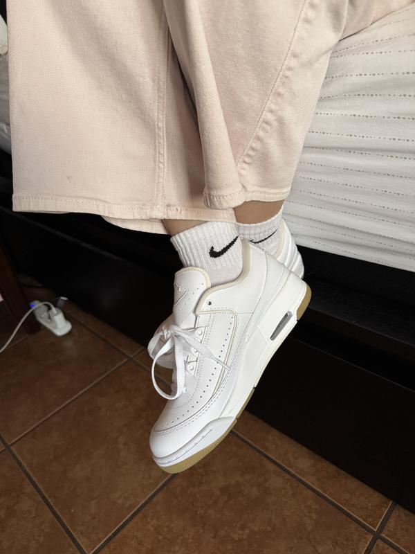 Customer photo for "Great chunky shoe, a half size up!"
