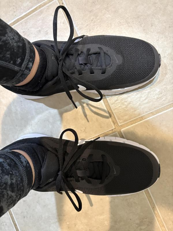 Top of shoes.