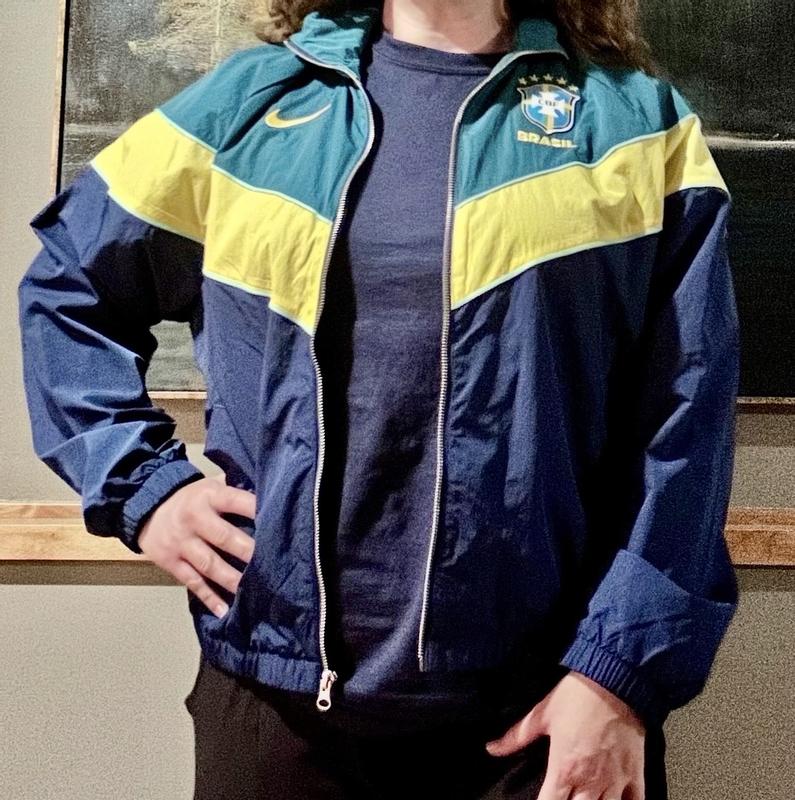 Nike Brazil Soccer Windrunner Jacket - Macy's