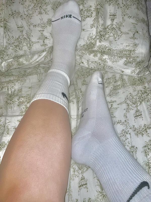 Customer photo for "Nike socks"
