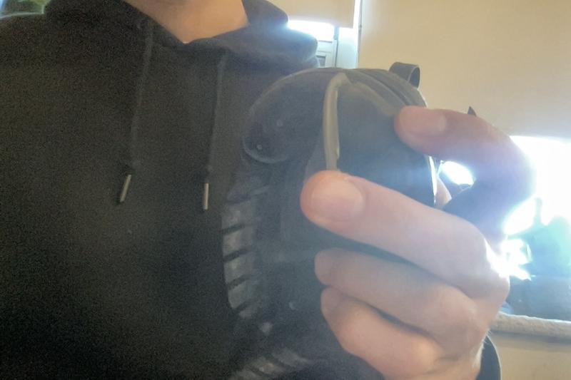 Photo submitted with review of product