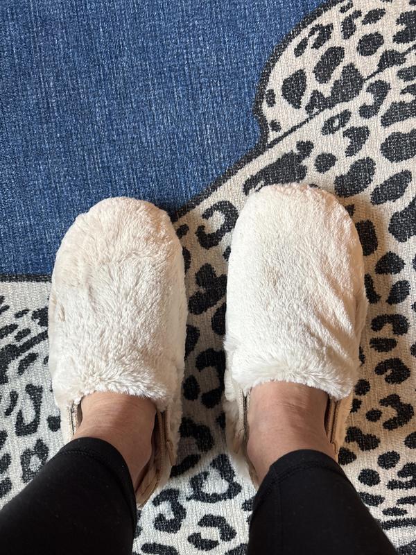 Customer photo for "Best cozy slippers of all time!"