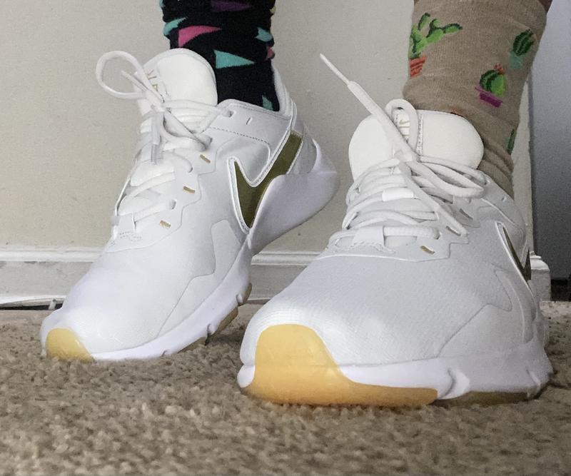 I sometimes wear mismatched socks for fun. Love the gold swish but they’re too small.