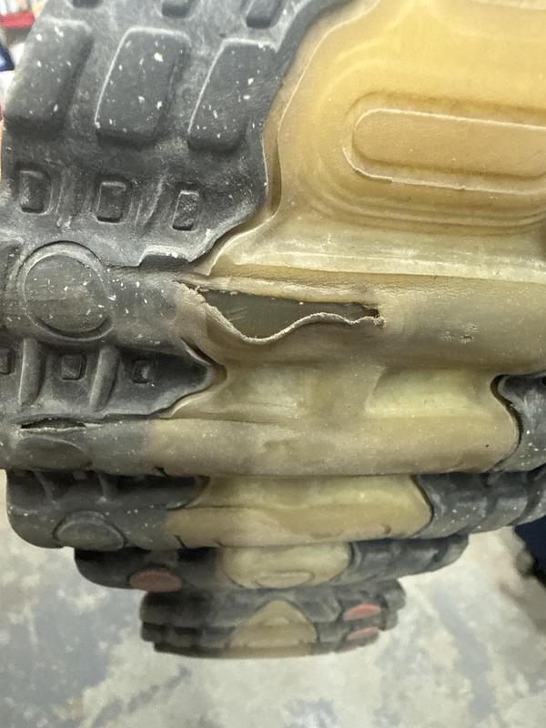 Customer photo for "Wore Out In 2 1/2 Months!"