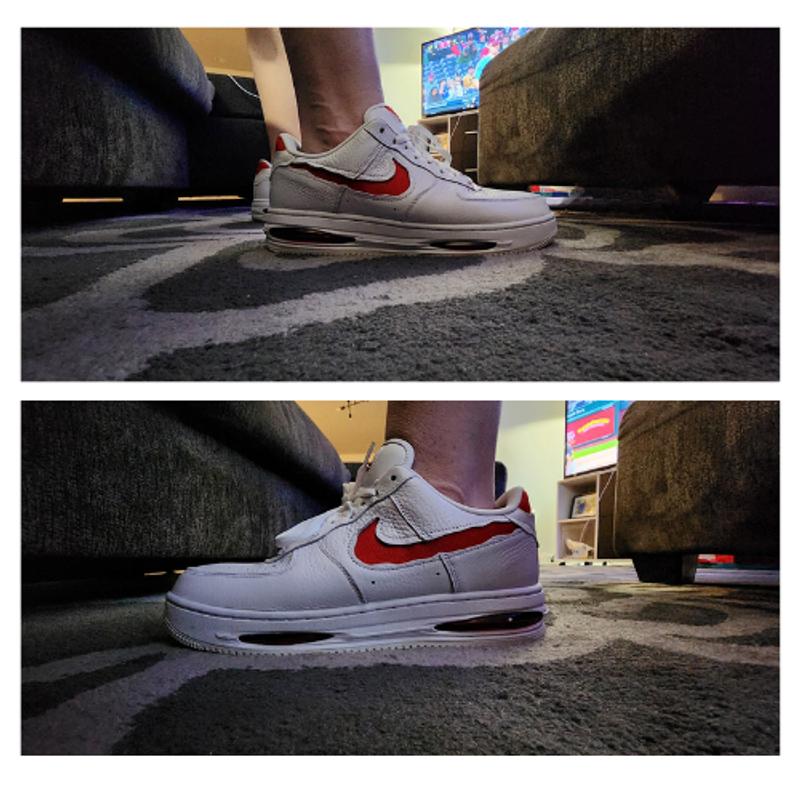 Customer photo for "Very clean shoe but the swoosh wasn't for me"