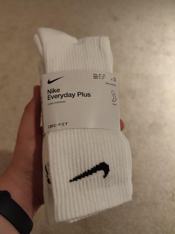 Watch before you buy Nike Everyday Plus Cushioned Crew Socks, multicolor,  unboxing and review 