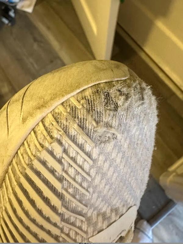 Photo submitted with review of product