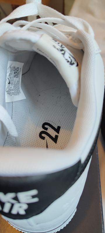 Men's Nike Air Force 1 '07 LV8 White/Black-White (DQ7658 100) - 9 