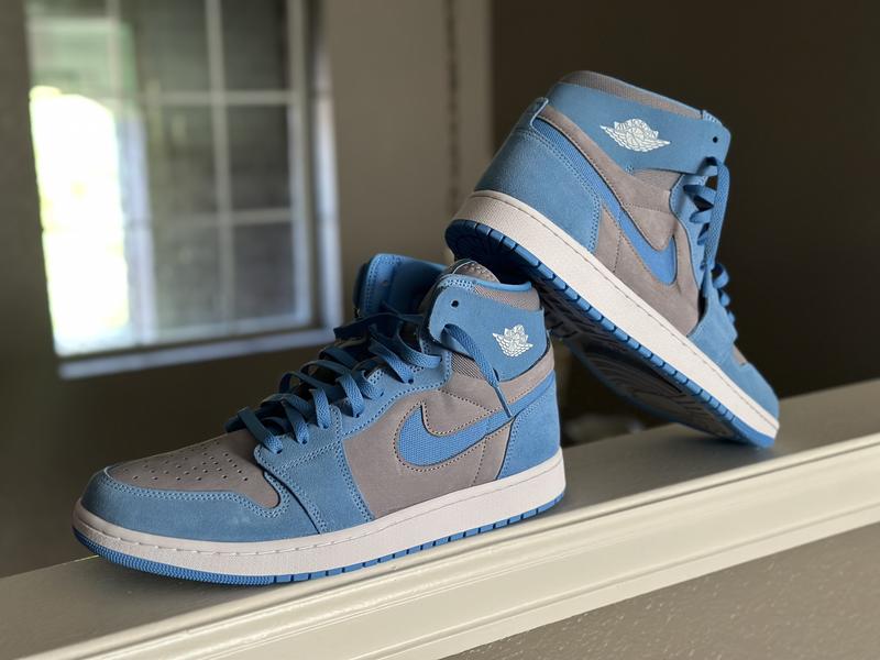 The Air Jordan 1 High Zoom CMFT 2 Cement Grey University Blue