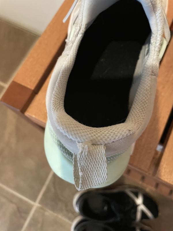 Tab in back is fraying and it is minimally used