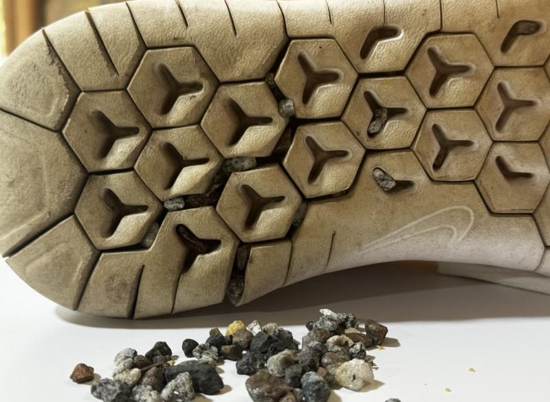 One day + One Shoe worth of debris.