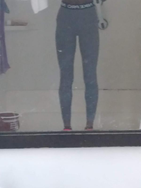 the front of the leggings!